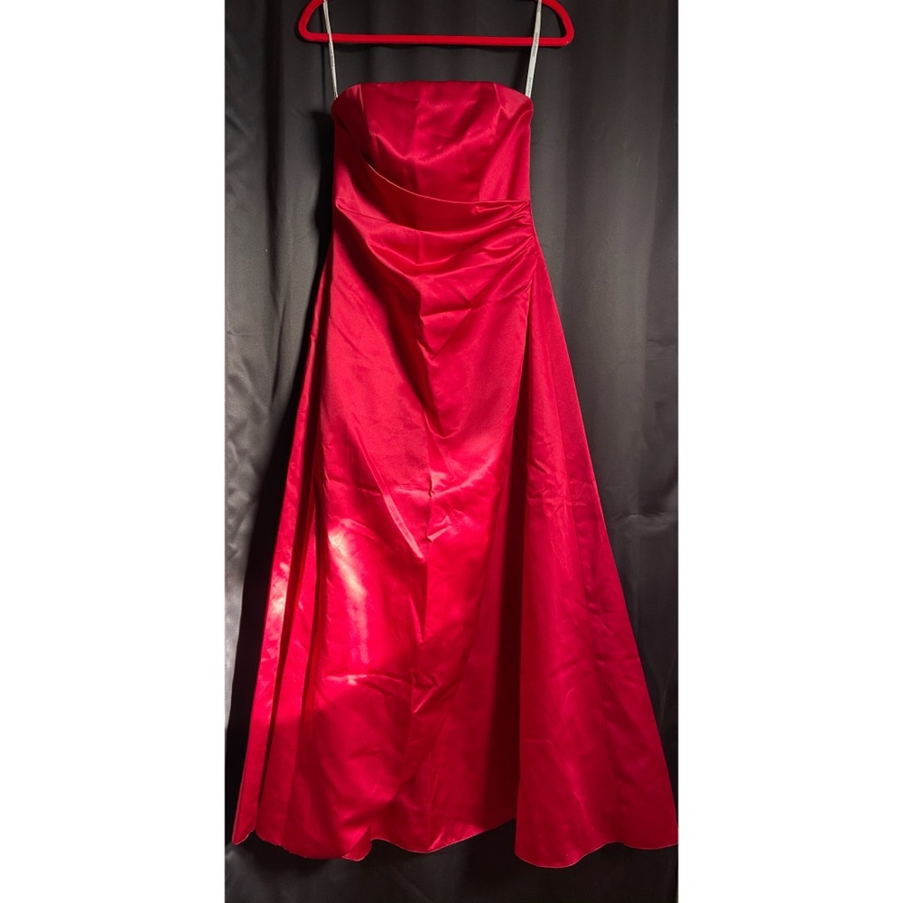 Red Bridesmaid Dress